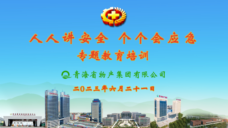 提高安全管理水平 落實(shí)全員安全責(zé)任&mdash;&mdash;集團(tuán)安委會舉辦2023年&ldquo;人人講安全，個(gè)個(gè)會應(yīng)急&rdquo;專題教育培訓(xùn)