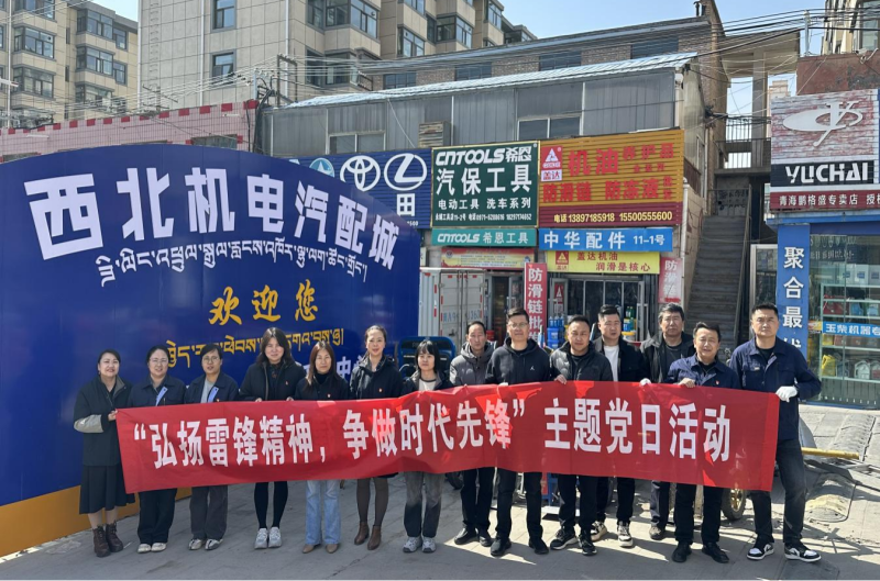 三建公司黨支部、團支部聯(lián)合開展&ldquo;雷鋒月&rdquo;主題黨日、團日活動