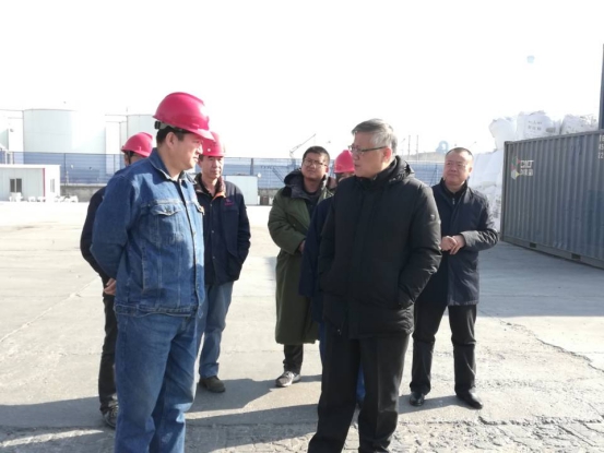 集團(tuán)黨委書(shū)記、董事長(zhǎng)王玉輝同志到工投公司考察調(diào)研